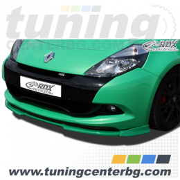 ПРЕДЕН СПОЙЛЕР ЗА RENAULT CLIO 3 RS PHASE 2 цена €184.00 ПРЕДЕН СПОЙЛЕР ЗА RENAULT CLIO 3 RS PHASE 2 цена €184.00
